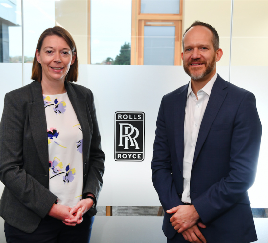 Rolls-Royce staff at Space Park Leicester